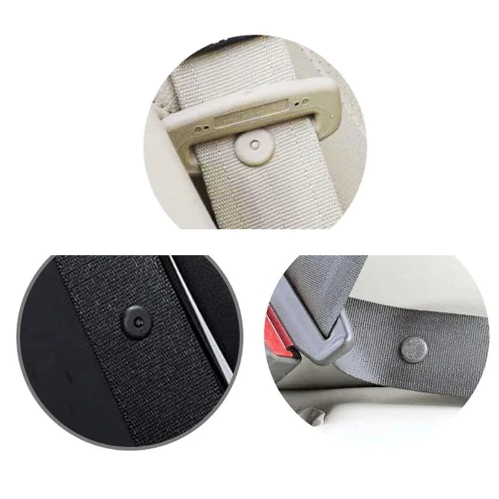 Car Seatbelt Stopper Buckle Clips – 10 Pairs Universal Fit