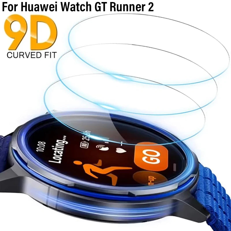 Tempered Glass Screen Protector – Huawei Watch GT Runner 2