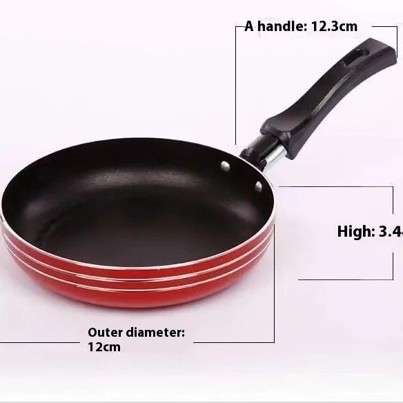 Mini Non-Stick Frying Pan 12cm 14cm 16cm – Steel Frypan