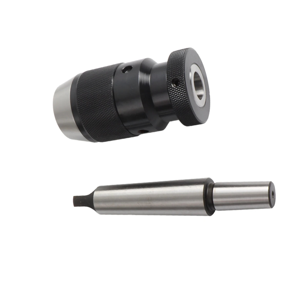 Keyless Drill Chuck 0–16mm 45# Steel + MT3-B18 Taper Arbor