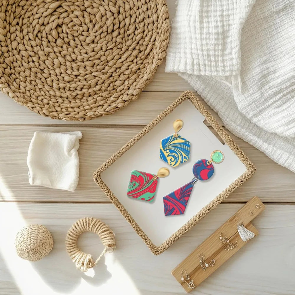 Polymer Clay Texture Sheet – Fumes & Water Flow Stamp Mat