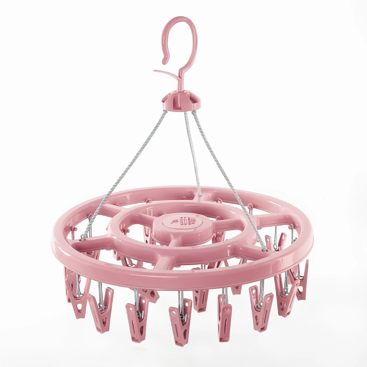 Windproof Plastic Clothes Hanger & Underwear Drying Rack
