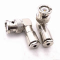 BNC Male Right Angle Clamp Connector – RG58 RG174 RG6 Coaxial