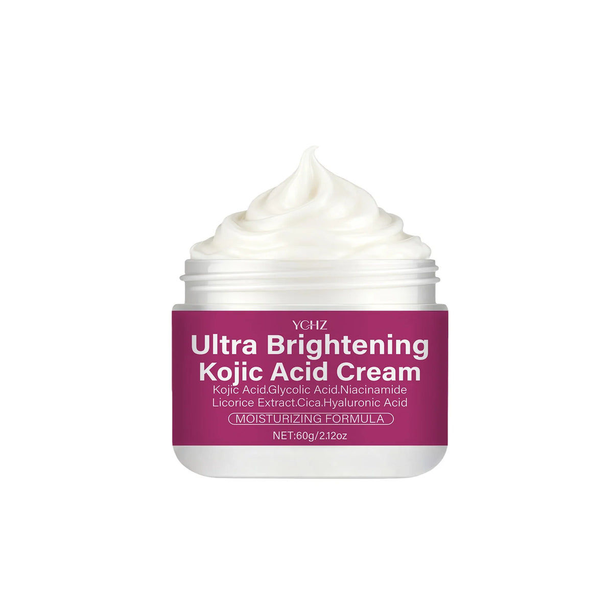 Kojic Acid Brightening Cream – Niacinamide, Vitamin C & E