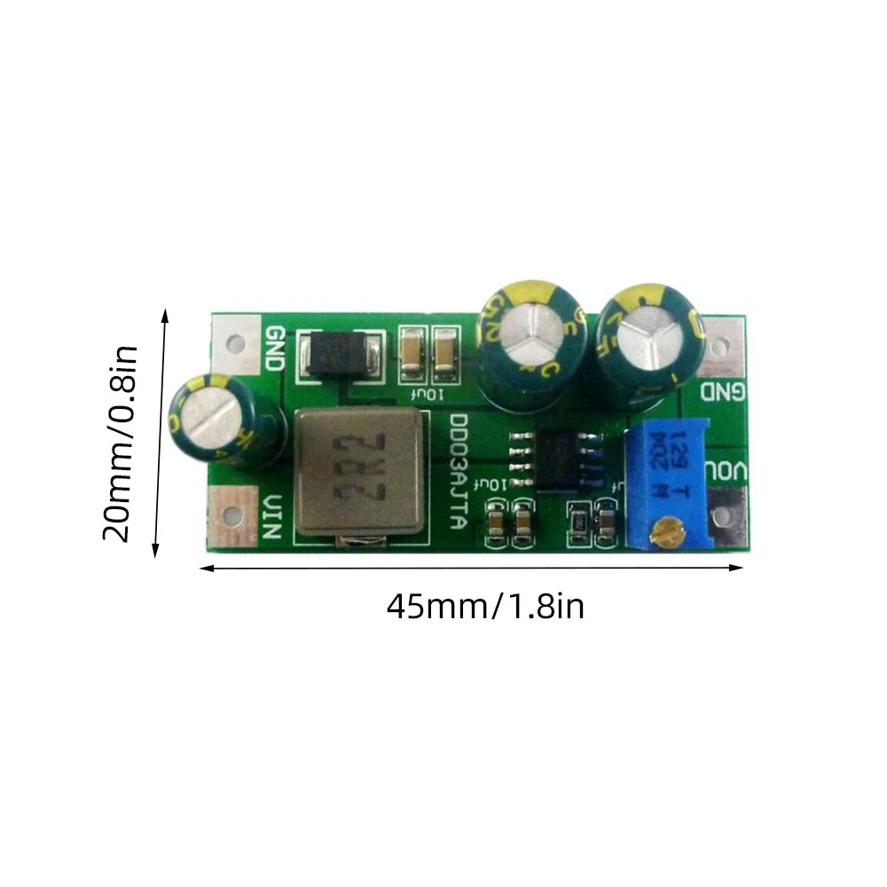 30W DC-DC Boost Converter Module 2.7–5.5V to 3.5–24V