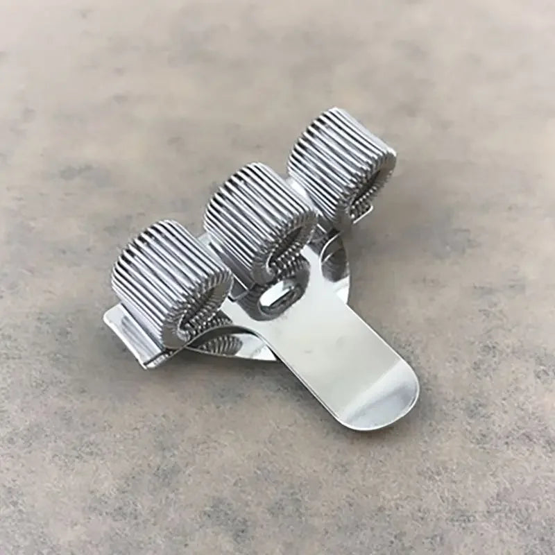 Metal Spring Pen Holder with Pocket Clip – 1, 2 or 3 Hole