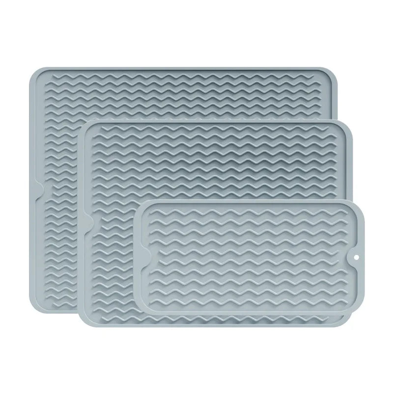 Silicone Kitchen Drain Mat – Anti-Slip & Heat Insulation Pad