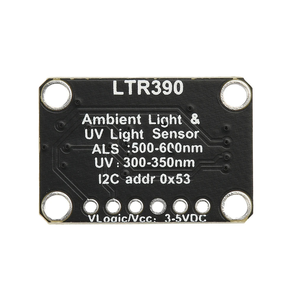 LTR390 UV Sensor Module I2C 300–350nm Light Detection