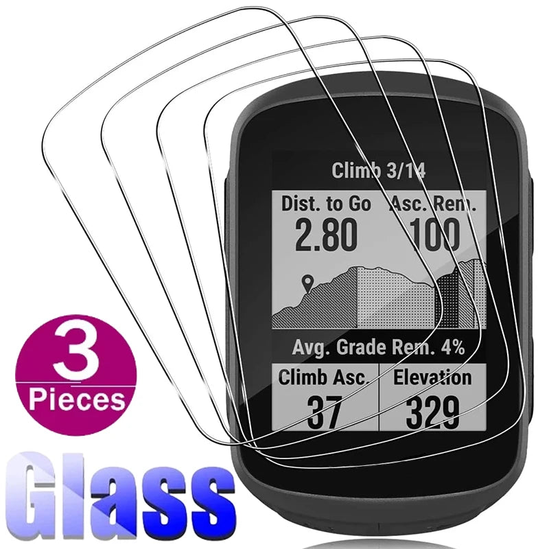 9H Tempered Glass Screen Protector – Garmin Edge 550 & 850