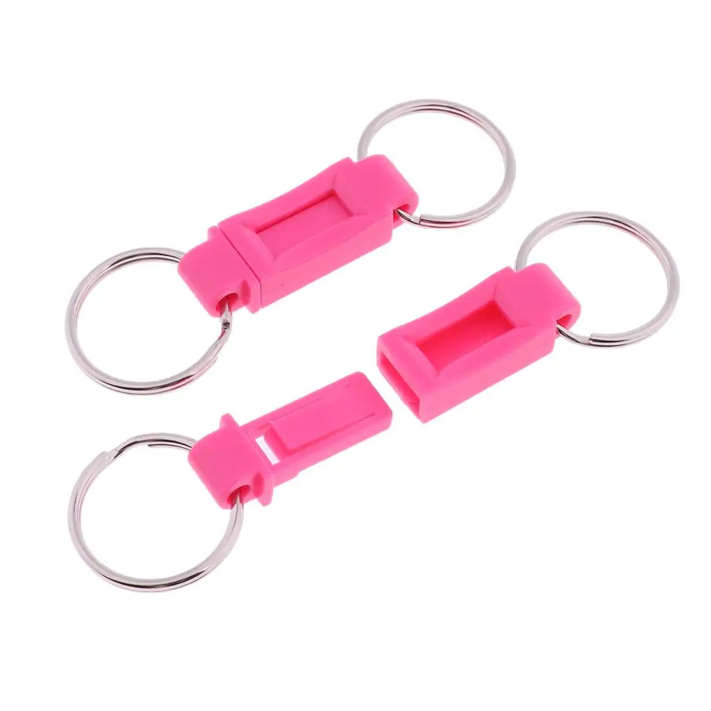 Quick Release Breakaway Key Rings – 2–6 Pack Split Keychain