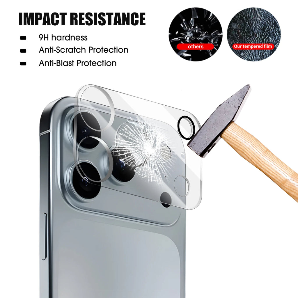 iPhone 18 Pro Max & Ultra Camera Lens Tempered Glass Protector