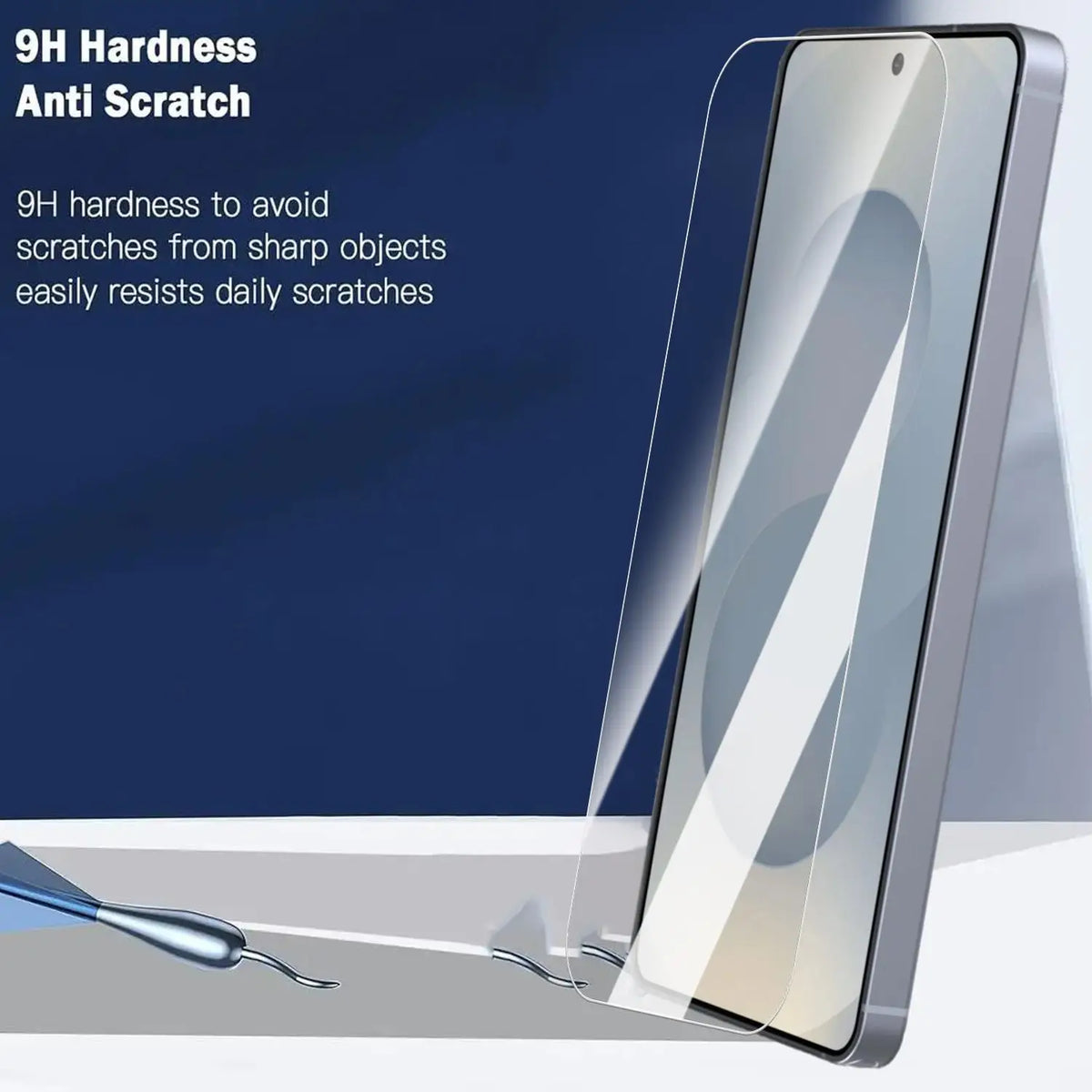 Samsung Galaxy S26 Tempered Glass Screen Protector 9H Full Cover
