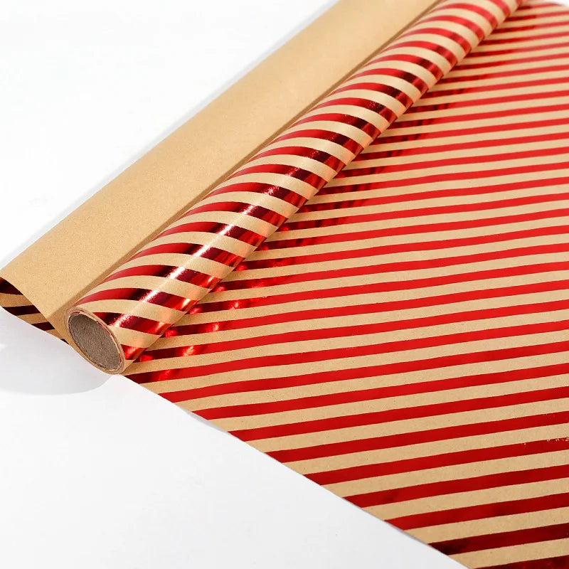 43x300cm Aluminized Gift Wrapping Paper – Christmas & More