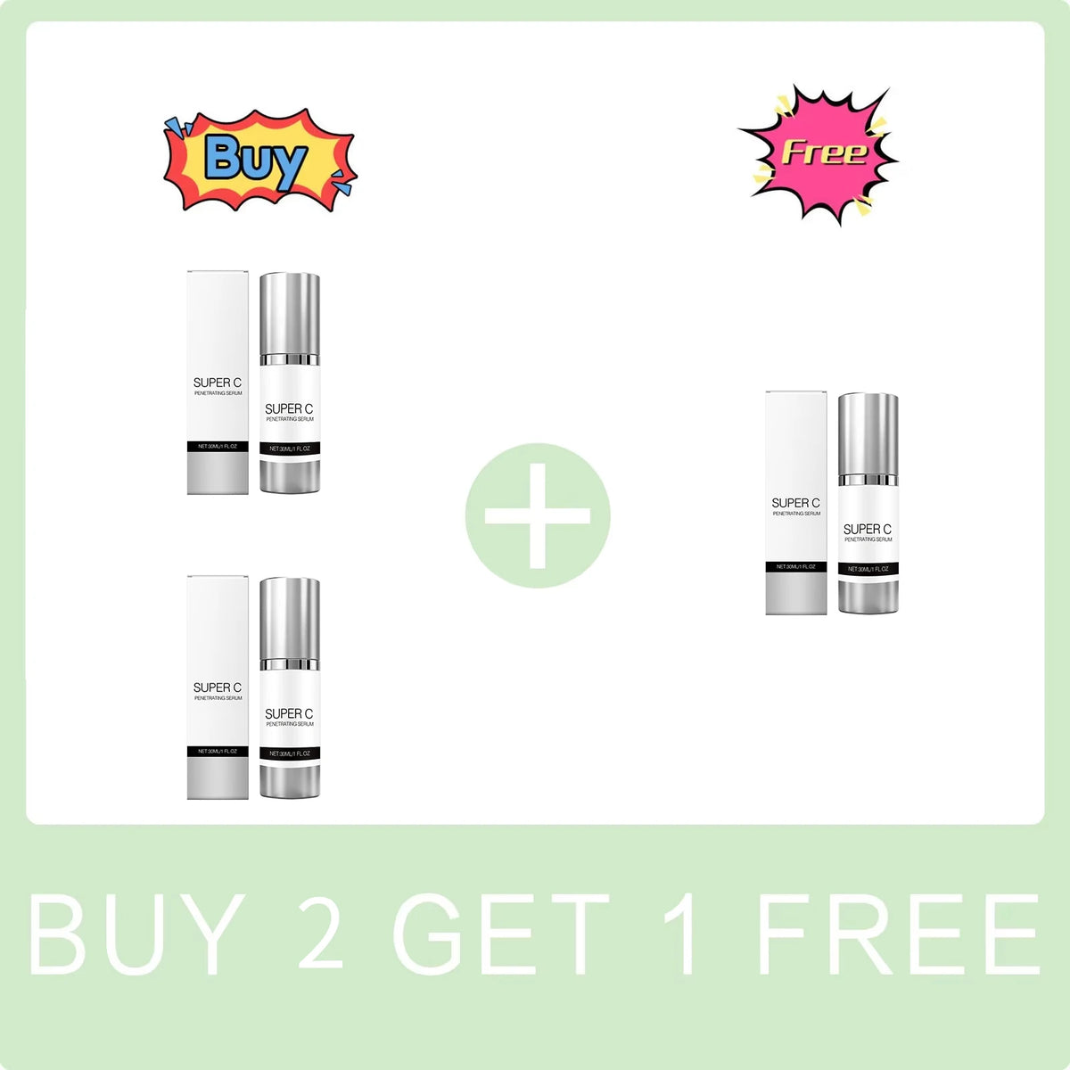 Vitamin C Brightening Face Serum – Firming & Hydrating