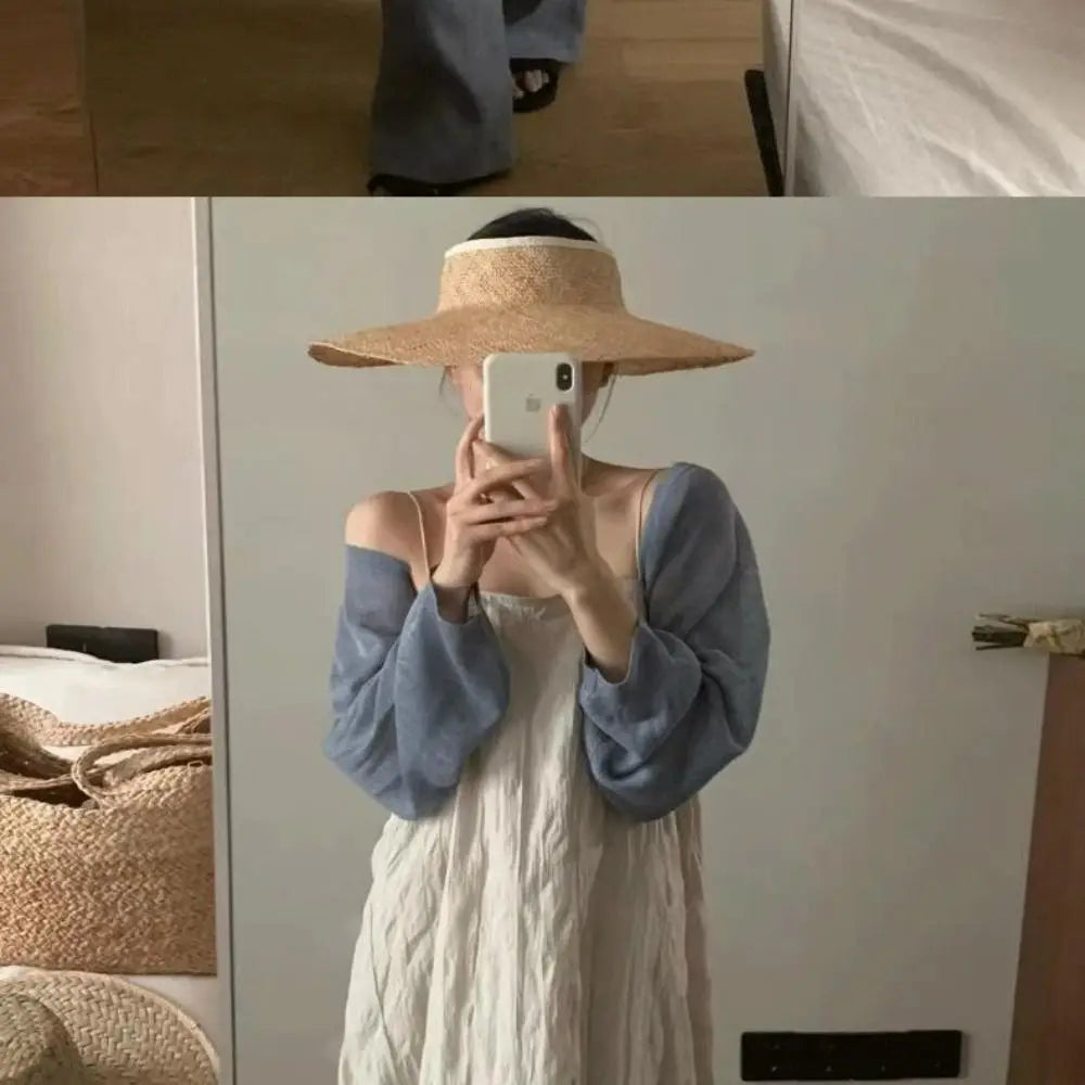 Women's Ruffle Sun Protection Cardigan | Long Sleeve Sheer Coat