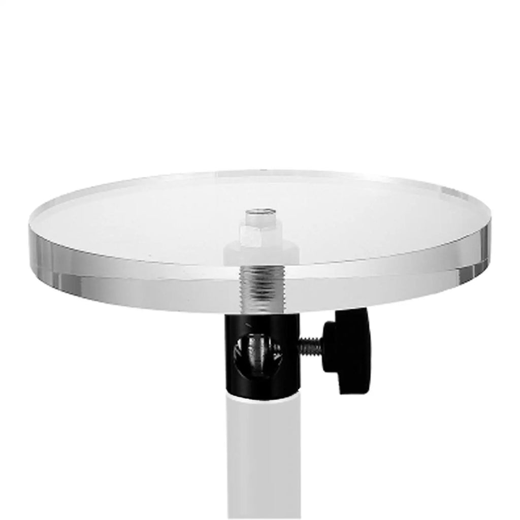 Round Acrylic Riser Display Stand with Thread Adapter