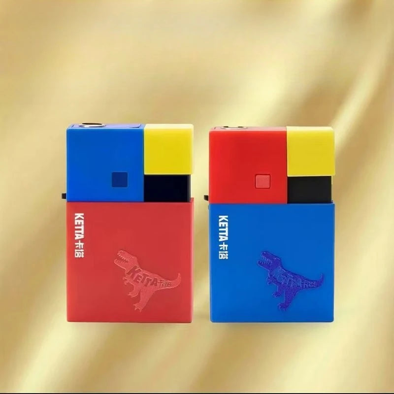 Windproof Square Brick Inflatable Lighter | Men's Gift