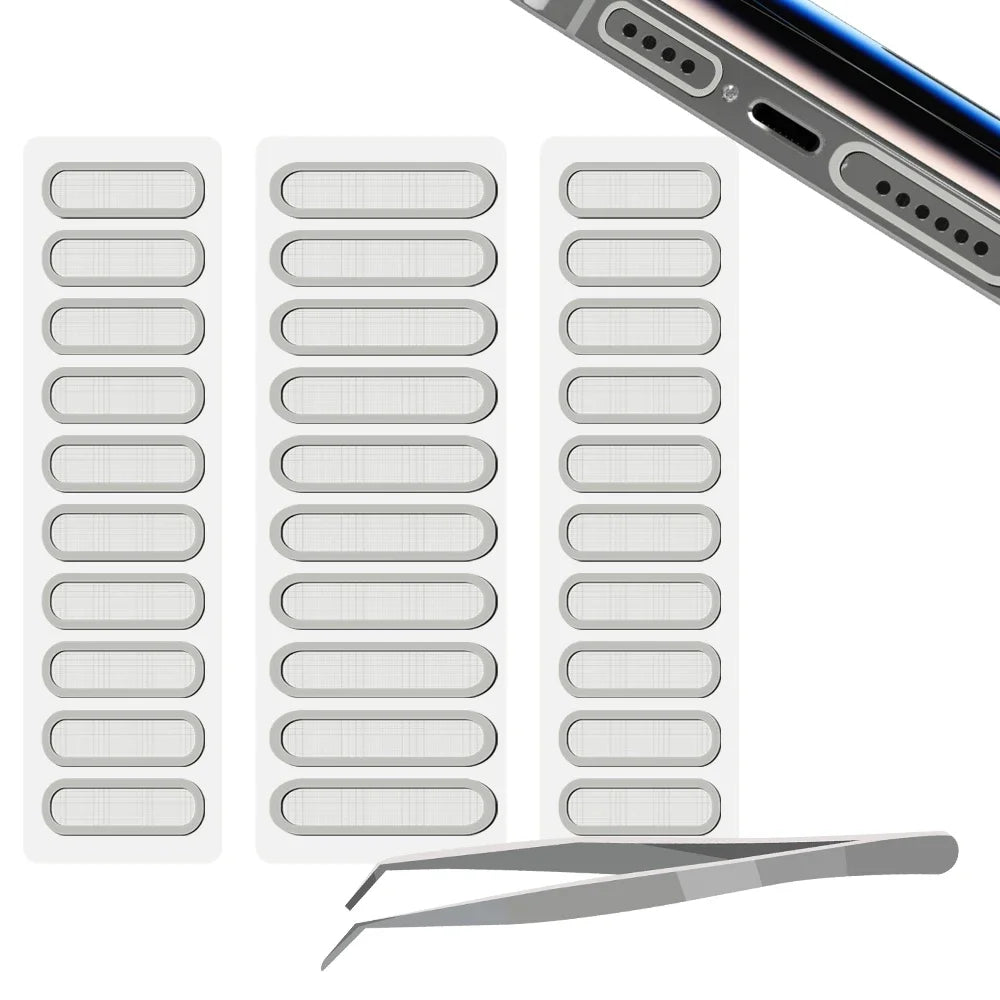 Phone Speaker Dustproof Net Sticker – iPhone Samsung Xiaomi