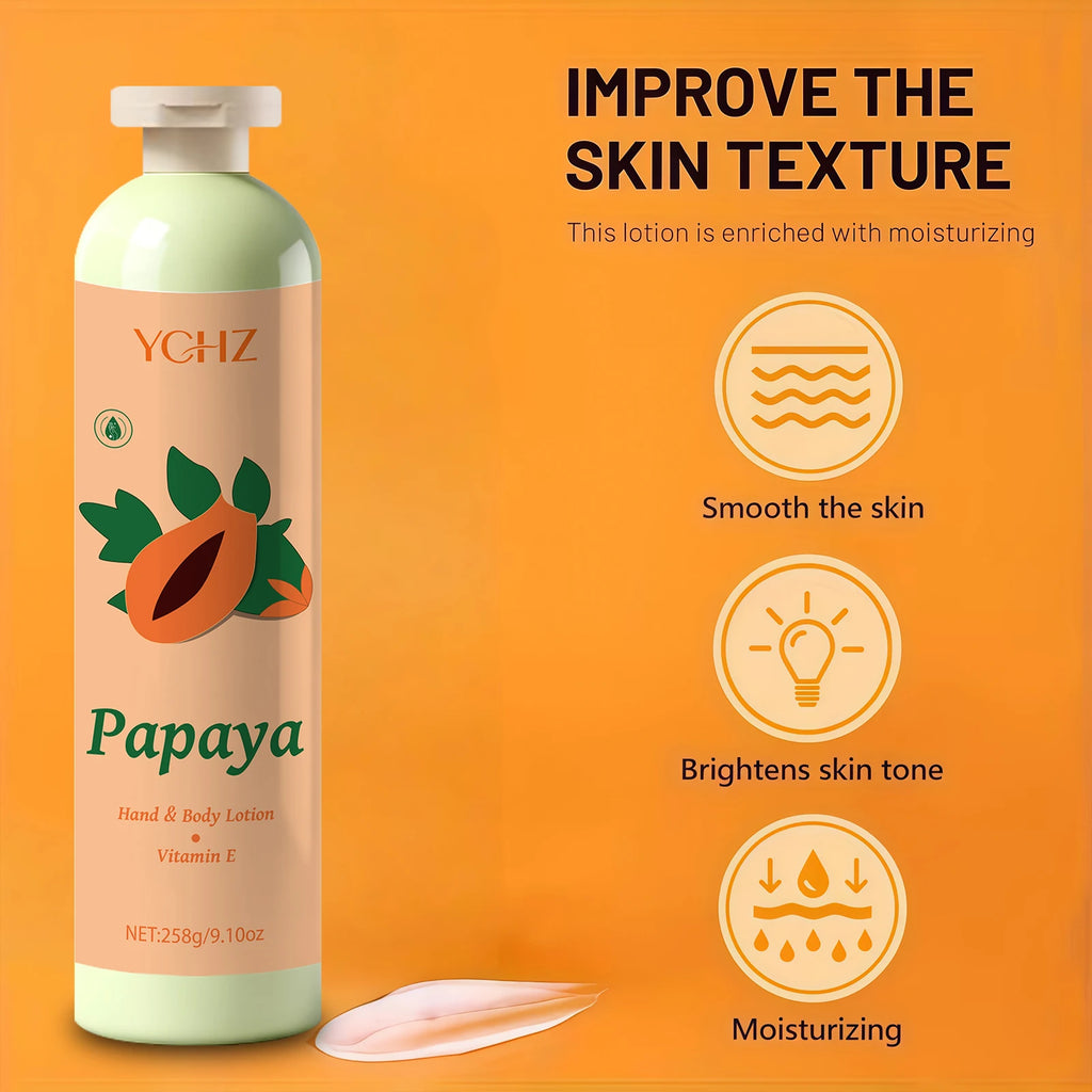 Papaya & Vitamin E Body Lotion – Moisturizing Skin Care