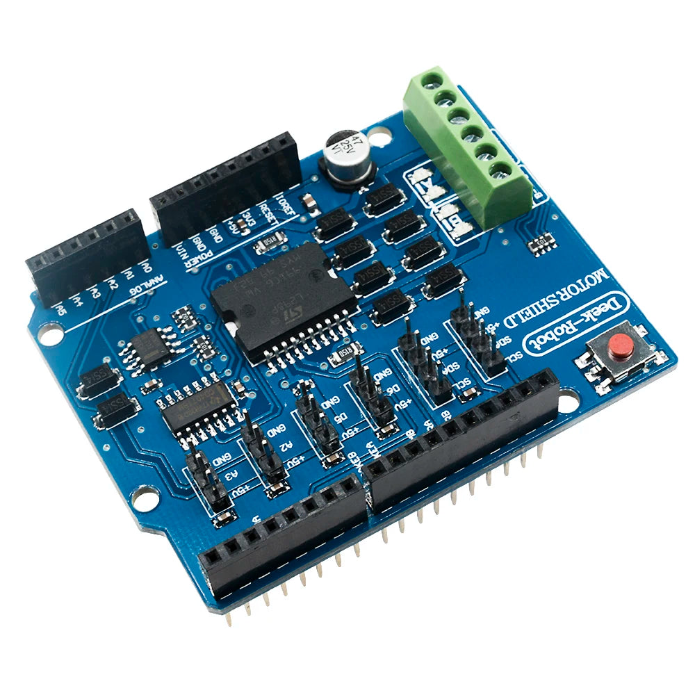 L298P Motor Driver Shield for Arduino UNO, Leonardo & Mega2560