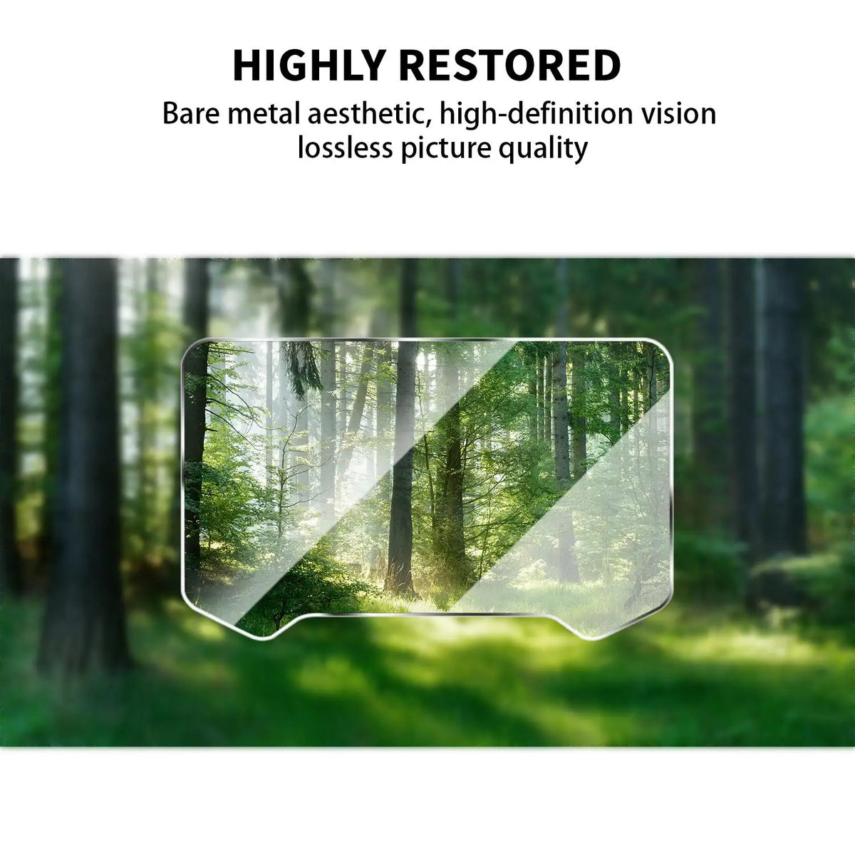 Tempered Glass Screen Protector for Insta360 Luna Ultra | 2-in-1