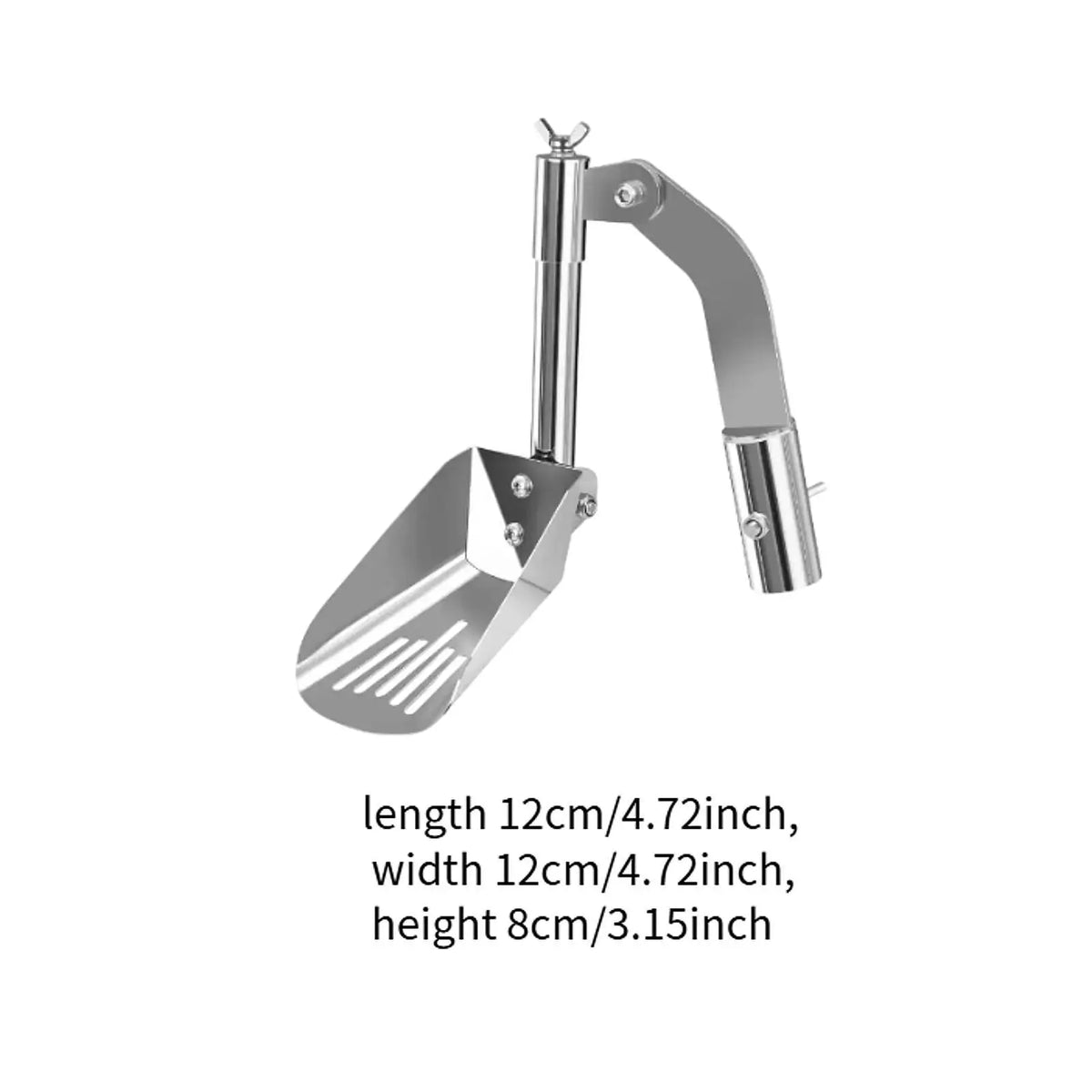 Aluminum Alloy Gutter Scoop – Lightweight Leaf Cleaning Tool