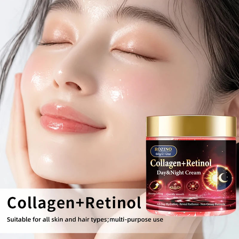 ROZINO Pink Day & Night Nourishing Face Cream | Oil-Free