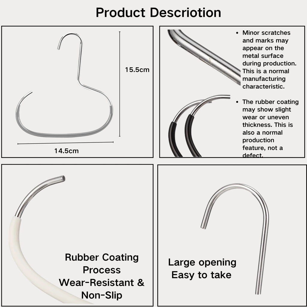 Round Hook Organizer for Hats, Scarves, Ties & Bags