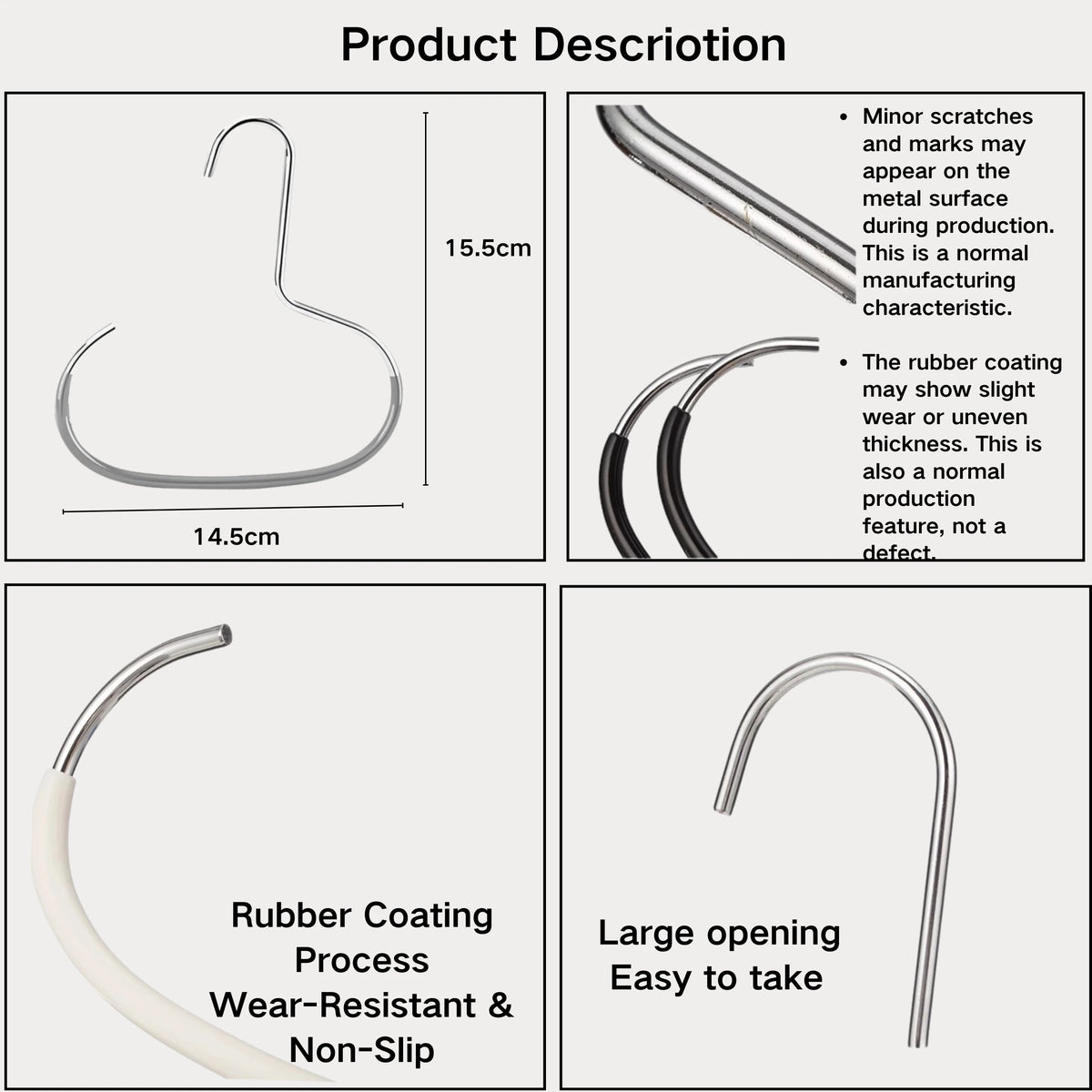 Round Hook Organizer for Hats, Scarves, Ties & Bags