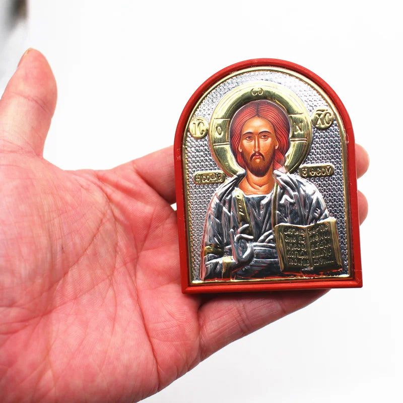 Orthodox Icons – Virgin Mary & Jesus Christ Religious Decor