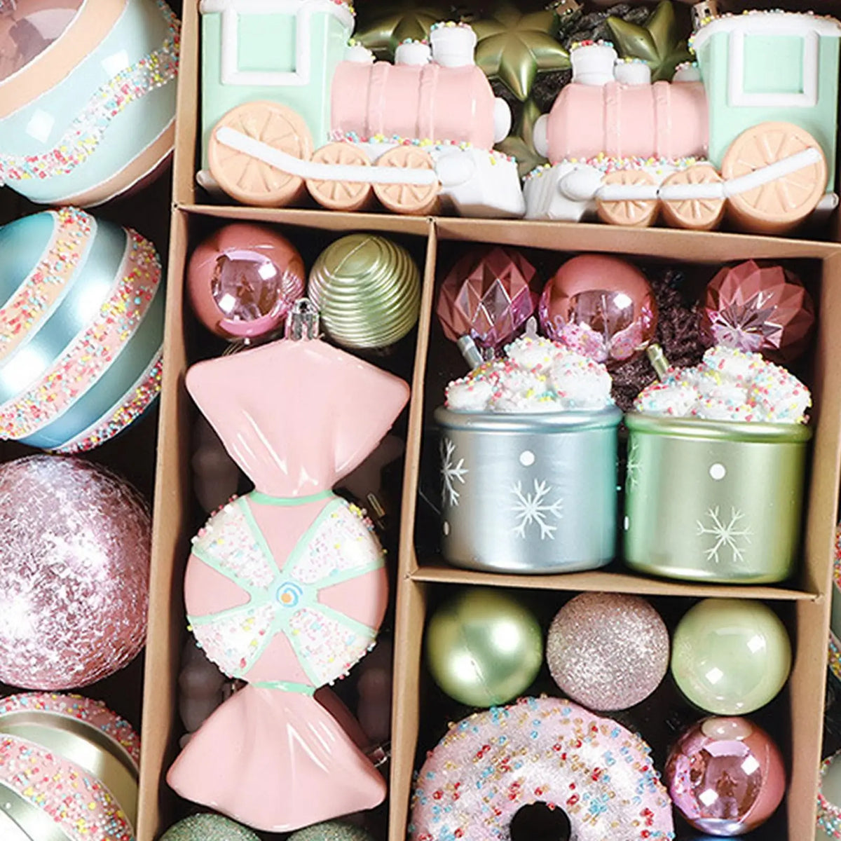 Shatterproof Christmas Ball Ornaments Set – Holiday Tree Decor