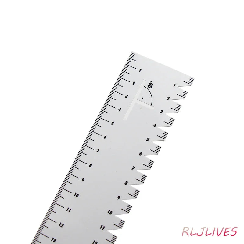 Patchwork Seam Ruler – Quilting Measuring Gauge Sewing Tool
