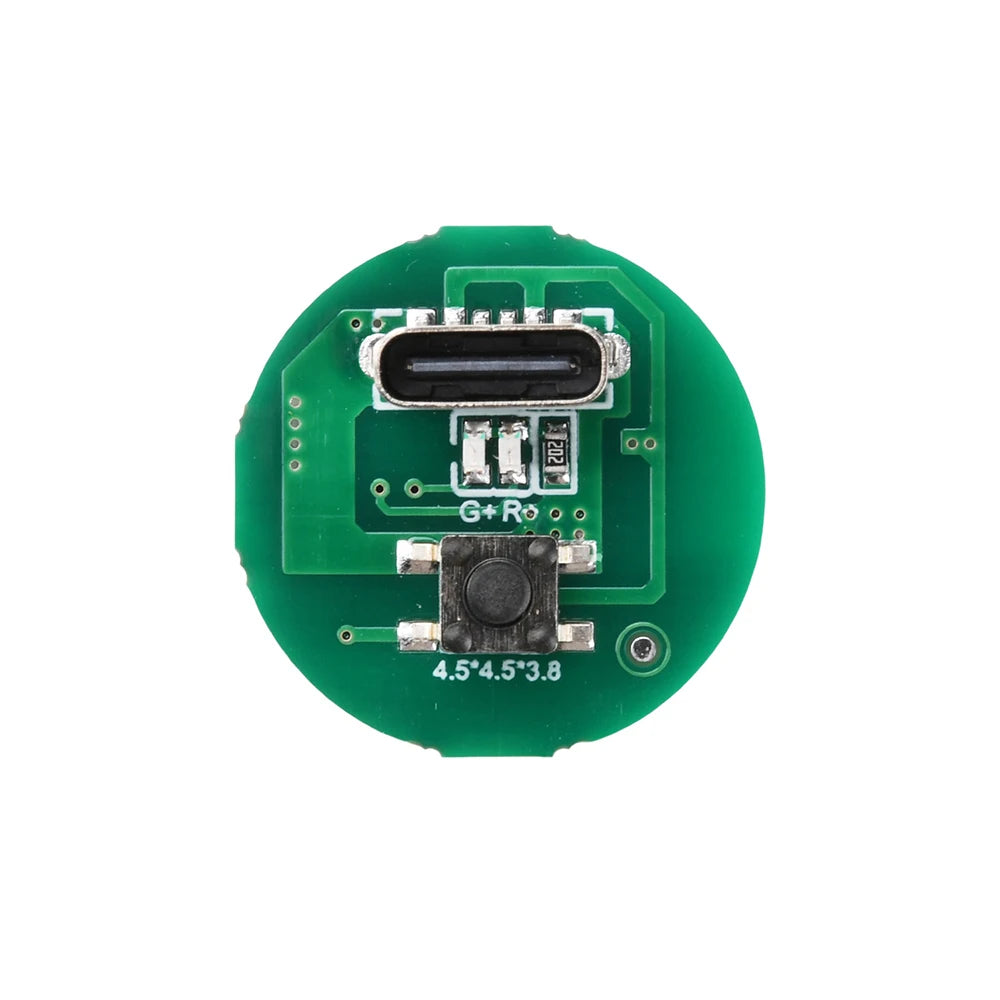 DC 3.7–4.2V Single-Mode 10–20W Torch Driver Board Type-C