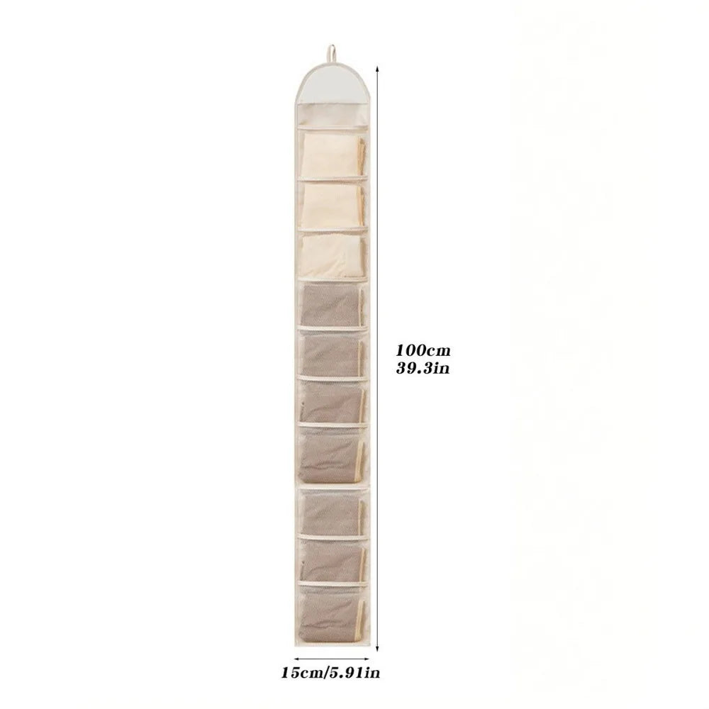 Hanging Closet Organizer – Multi-Mesh Over Door Storage Bag