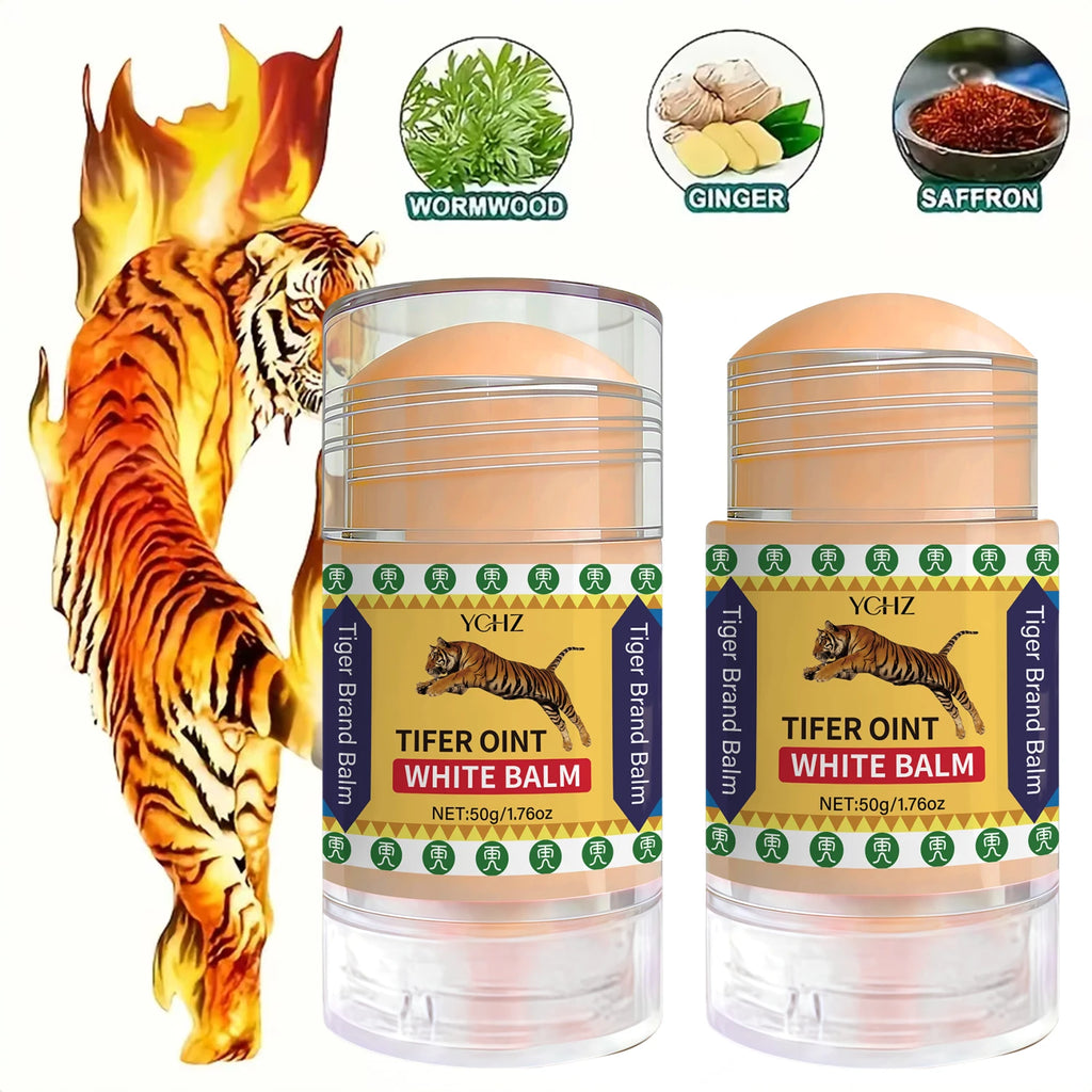 Tiger Body Massage Cream Stick – Vitamin E & Olive Oil, 50g