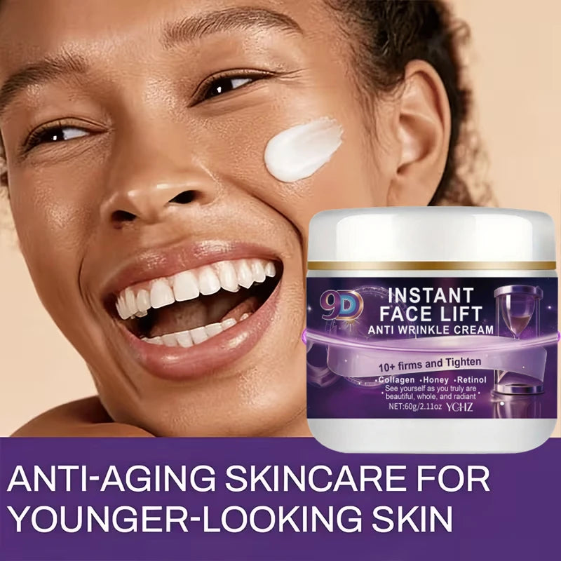 9D Firming Face Cream – Collagen, Retinol & Honey | 60g