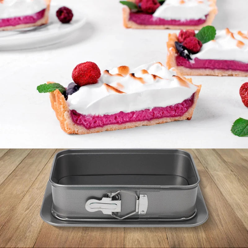 Rectangular Cake Pan with Removable Bottom | Carbon Steel