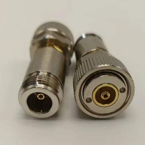 APC-7 to N Female RF Coaxial Adapter | Network Analyzer Cal