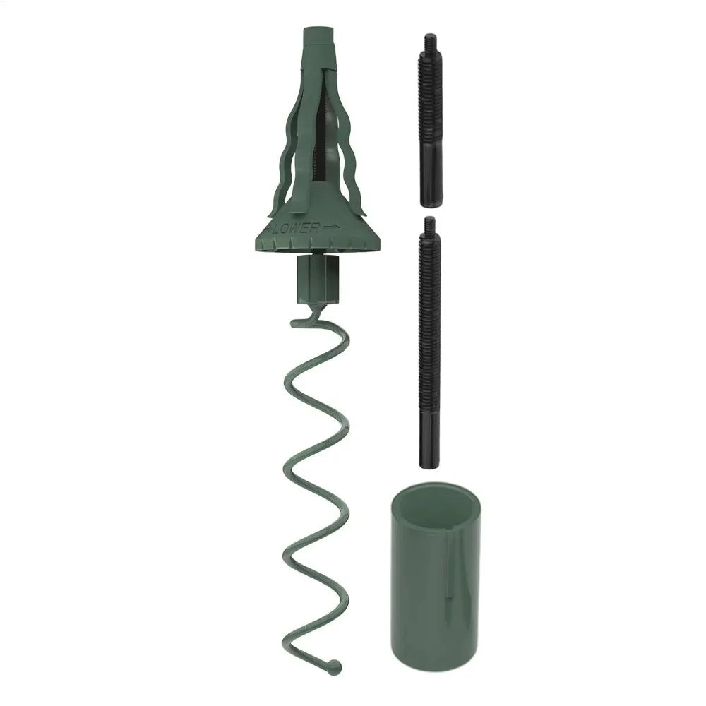 Twist-On Christmas Tree Topper Holder & Stabilizer