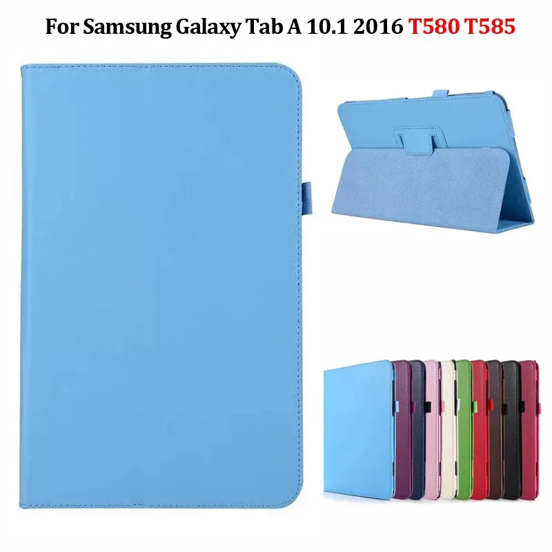 Samsung Galaxy Tab A 10.1 2016 Flip Case SM-T580 T585 Cover
