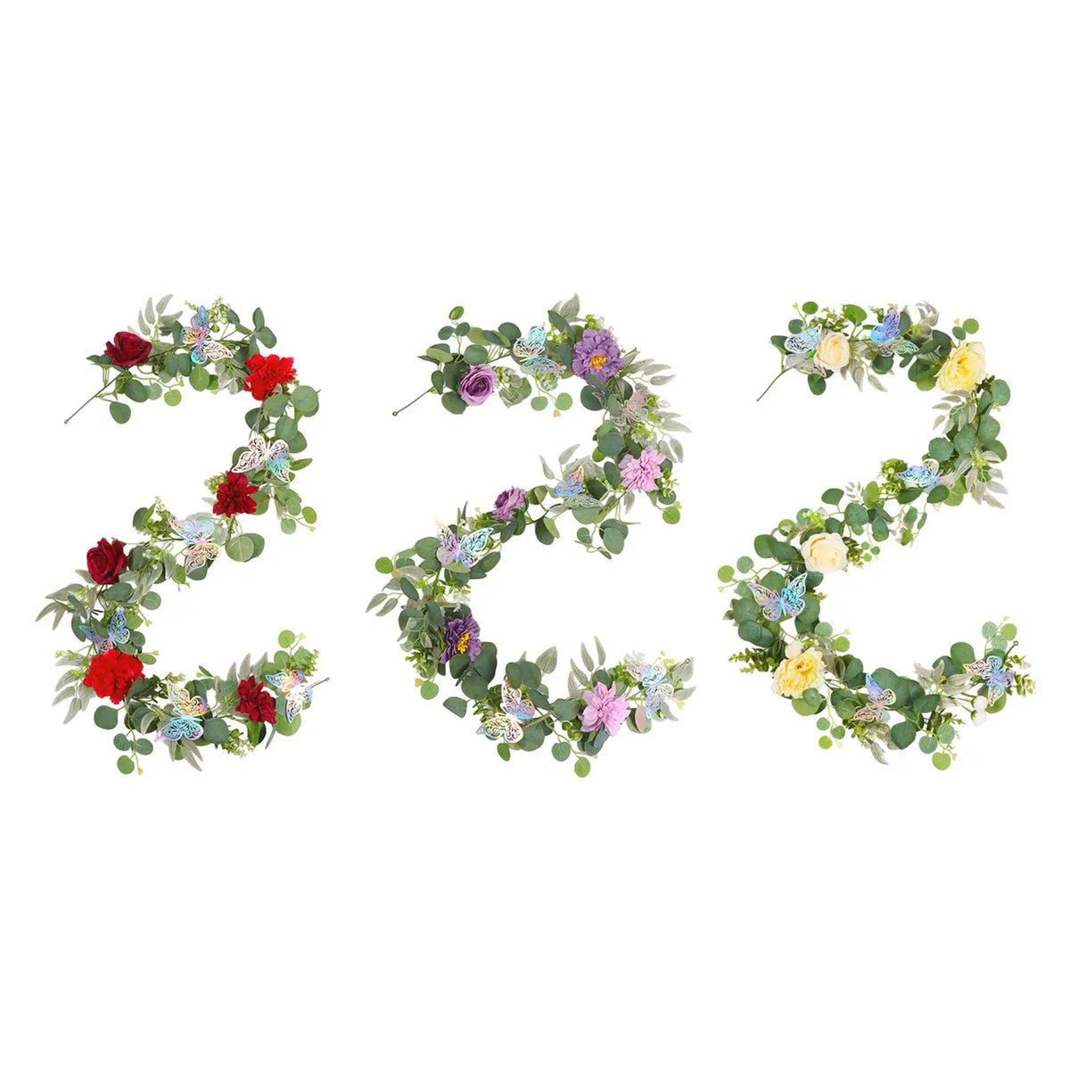 Artificial Peony Vine Garland 180cm – Wedding & Home Décor