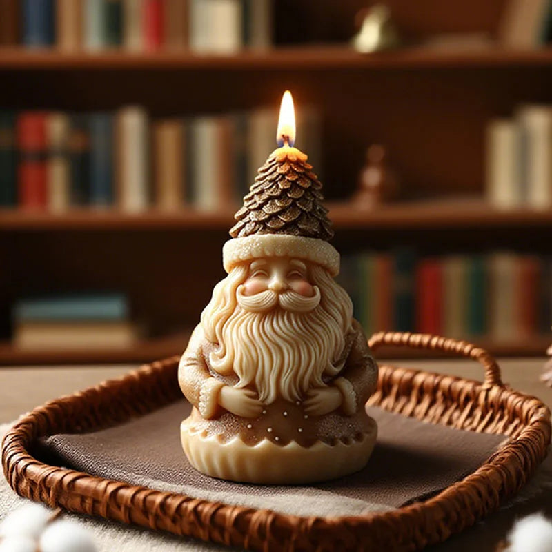 Santa Claus Silicone Candle Mould | DIY Christmas Craft