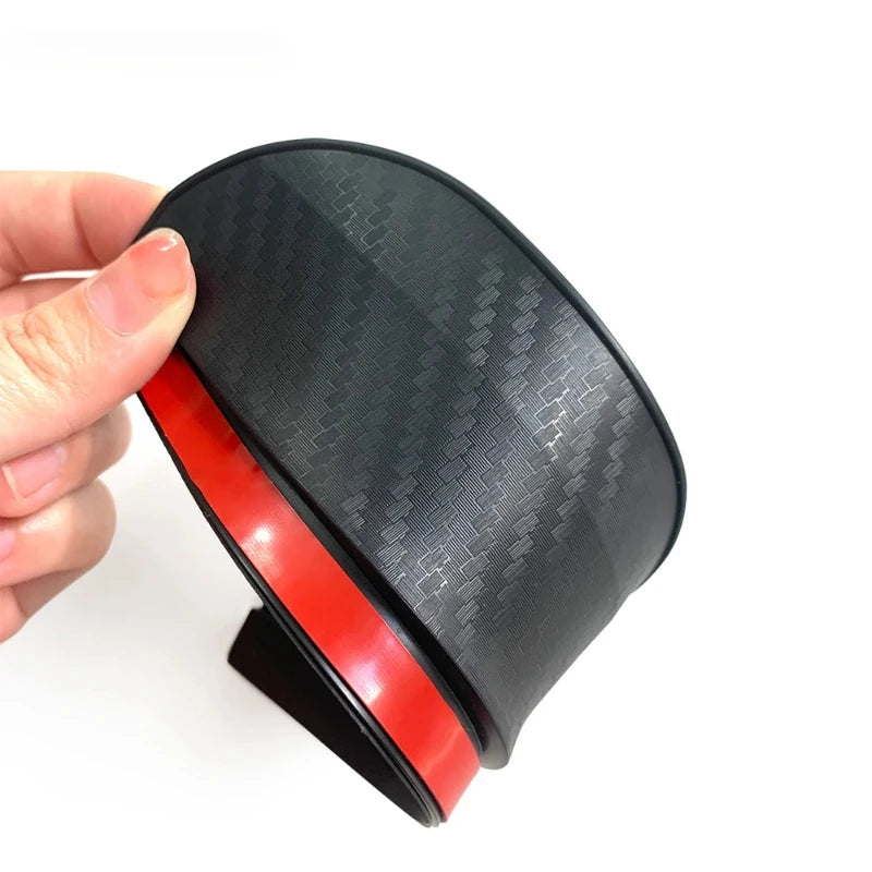 Carbon Fiber Rearview Mirror Rain Guards | Waterproof Baffles 2PC