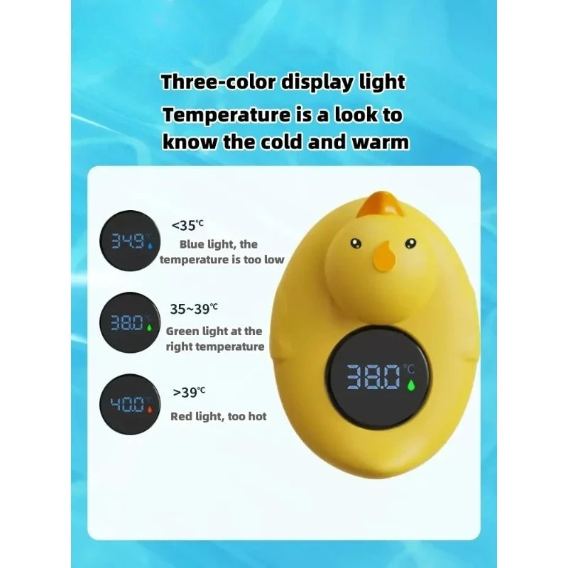 Little Yellow Duck Baby Bath Thermometer – Floating & Safe