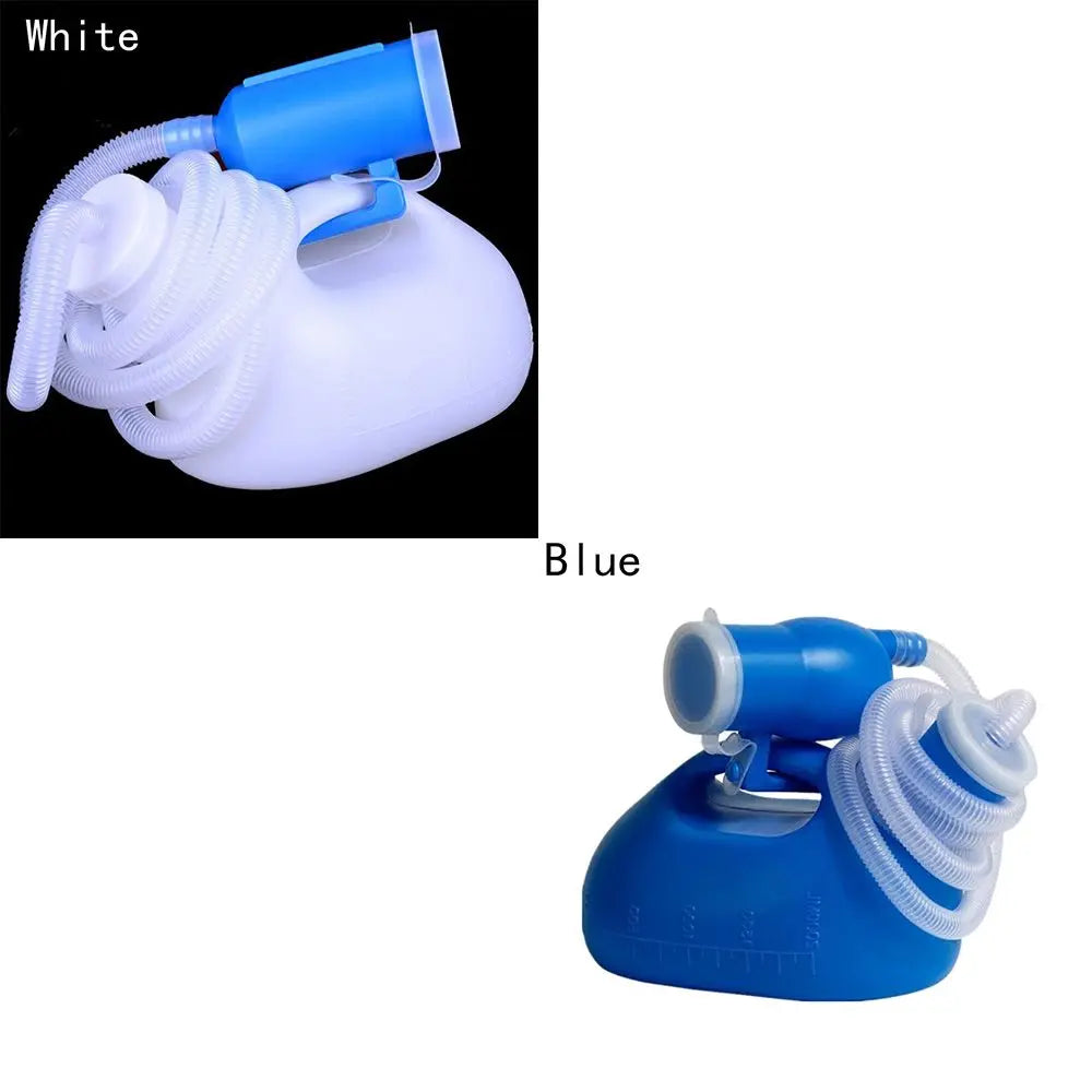 Portable Urinal Bottle 2000ml with Lid & Extension Tube