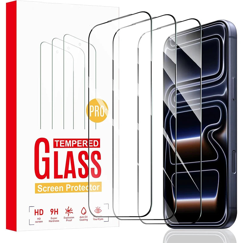 iPhone 18 Pro/Pro Max/Ultra HD Tempered Glass Screen Protector