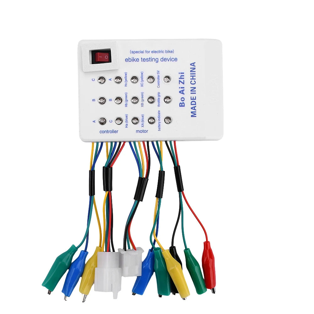 Brushless Motor Controller Tester 24V–72V | E-Bike Scooter