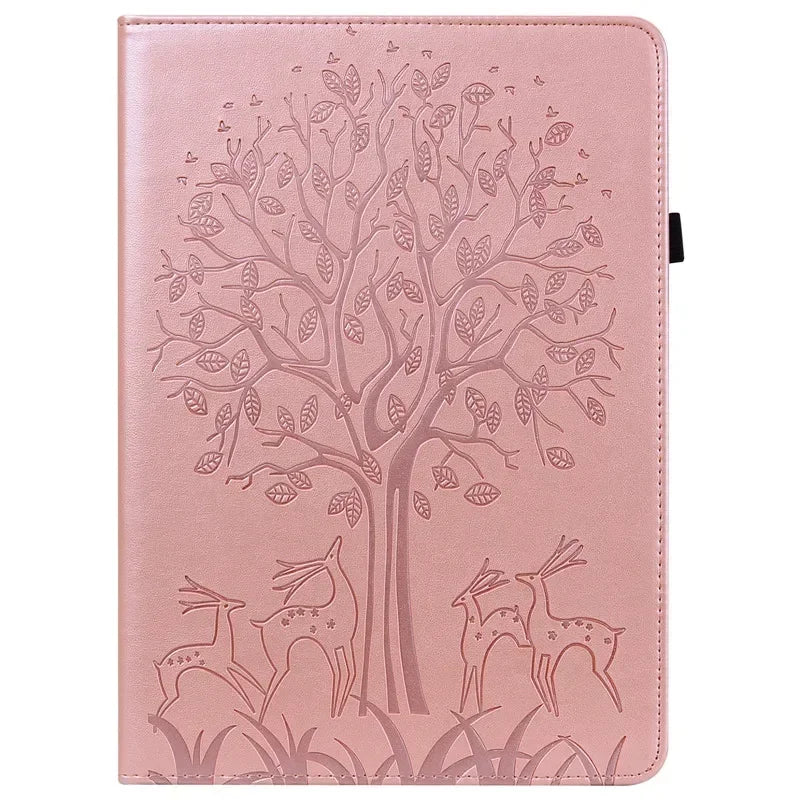 Xiaomi Redmi Pad SE 8.7 Cute Deer Wallet Flip Case for Kids