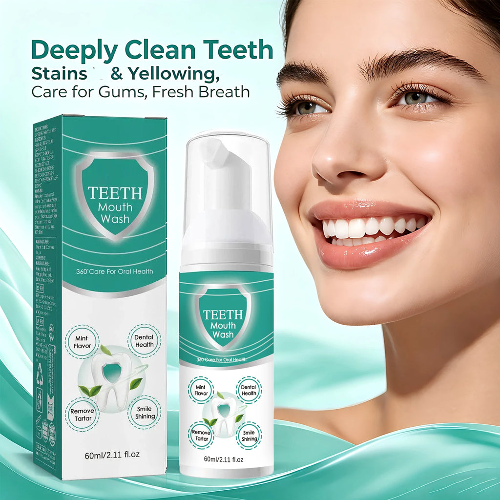 Foam Tooth Cleaning Mousse – Whitening & Fresh Breath