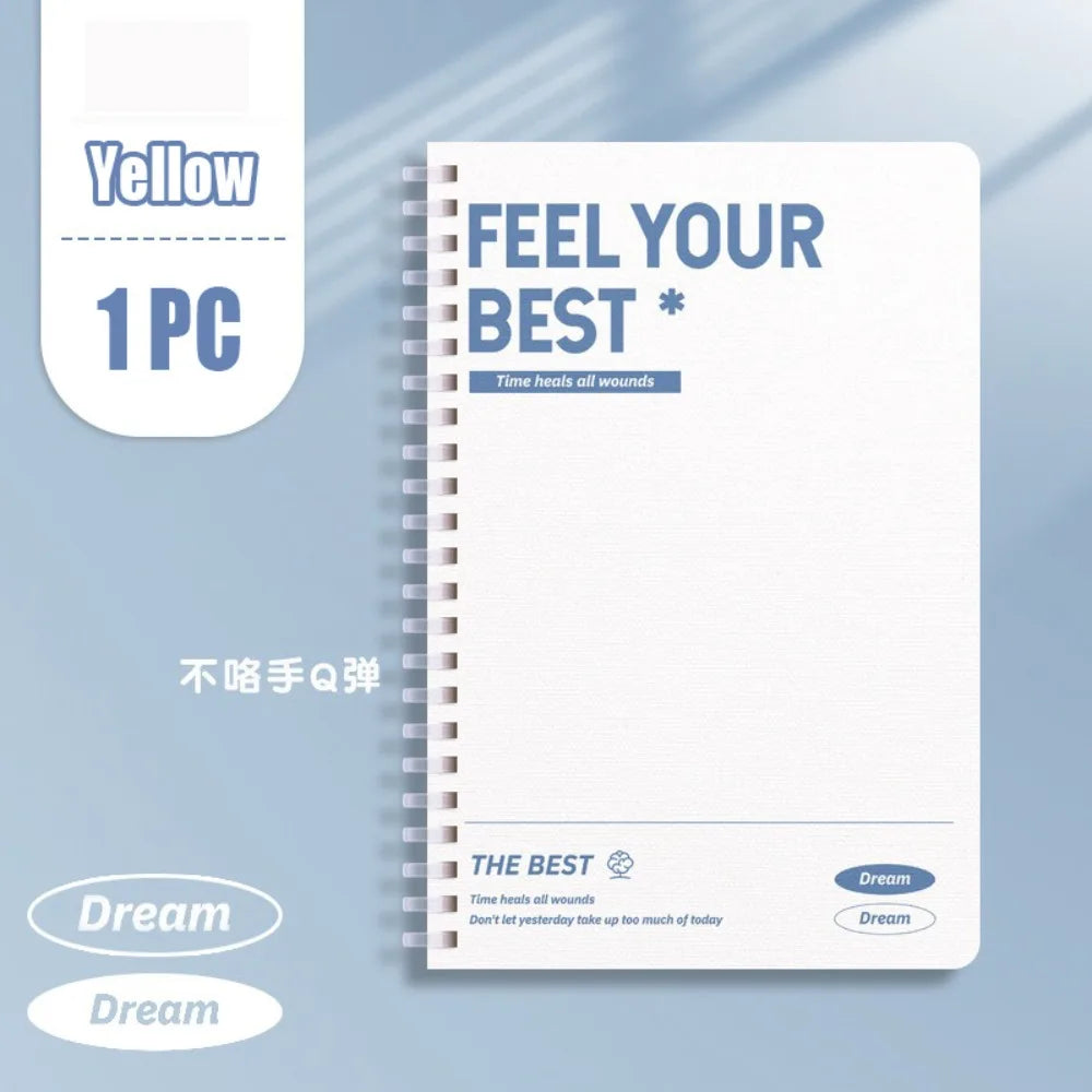 A5 Spiral Notebook 60 Sheets – Lined & Perforated Pages